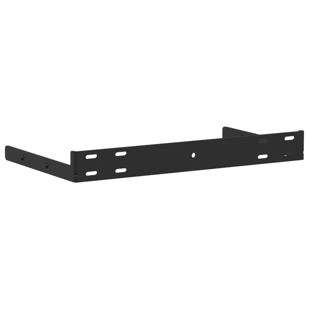 vidaXL Ράφια Τοίχου 2 τεμ. 80x23,5x4 εκ. Επεξεργασμένο Ξύλο