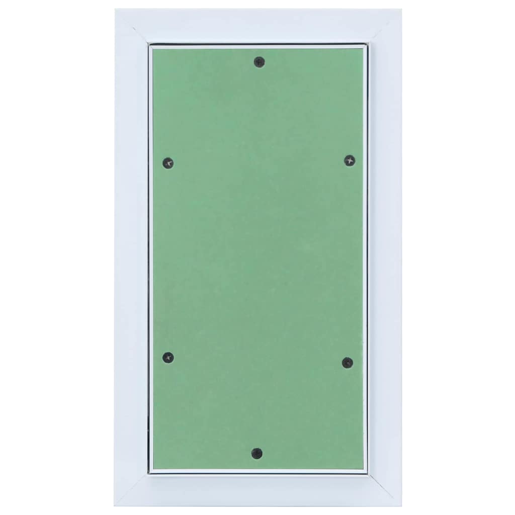 vidaXL Πάνελ πρόσβασης Λευκό 30 x 55 εκ Αλουμίνιο και Γυψοσανίδα