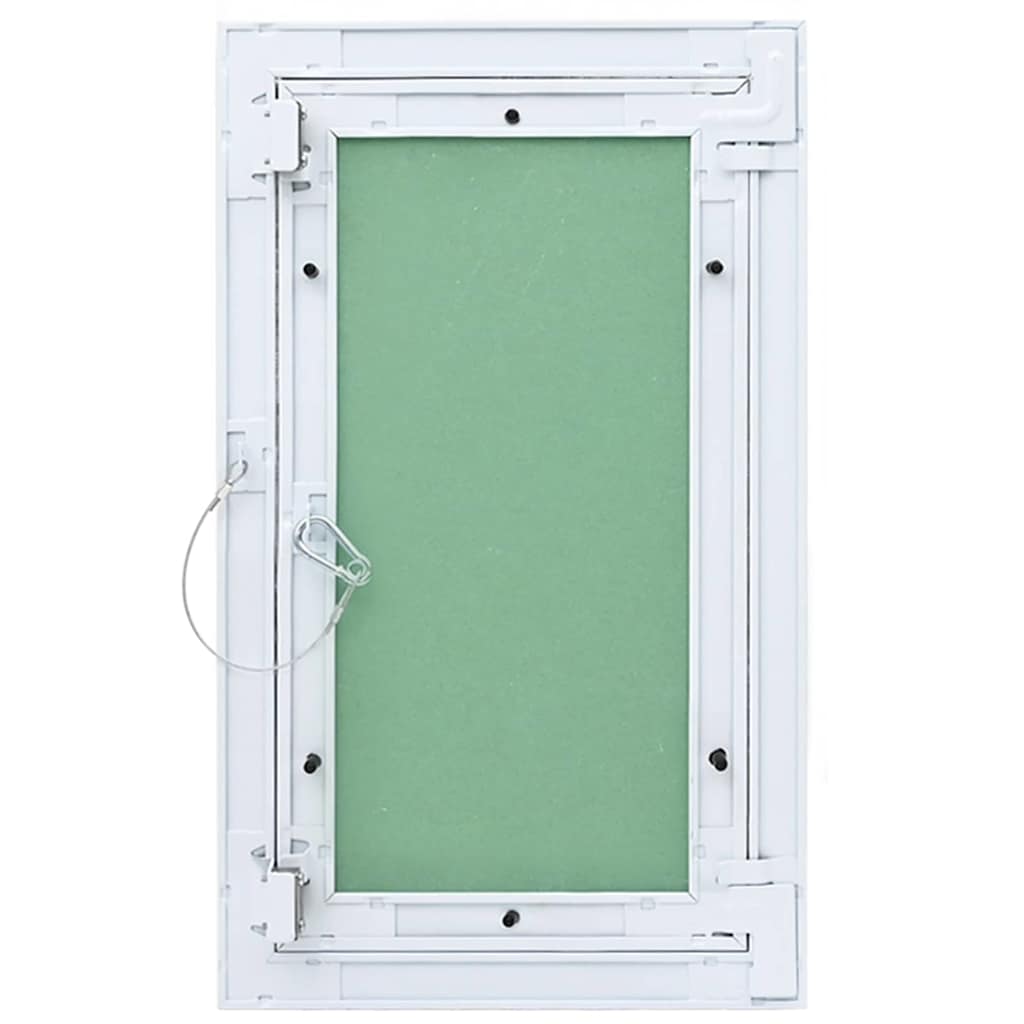 vidaXL Πάνελ πρόσβασης Λευκό 35 x 55 εκ Αλουμίνιο και Γυψοσανίδα