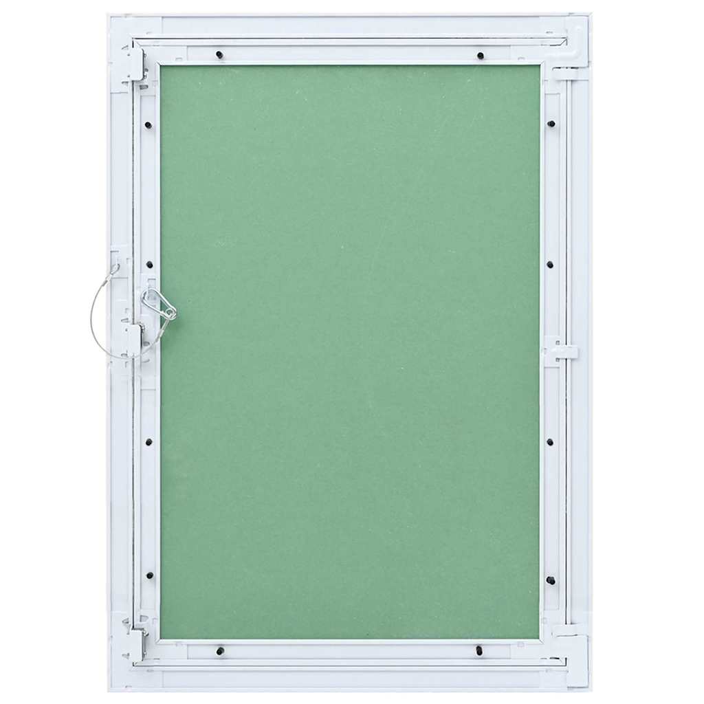 vidaXL Πάνελ Πρόσβασης Πράσινο και Ασημί 55 x 75 cm