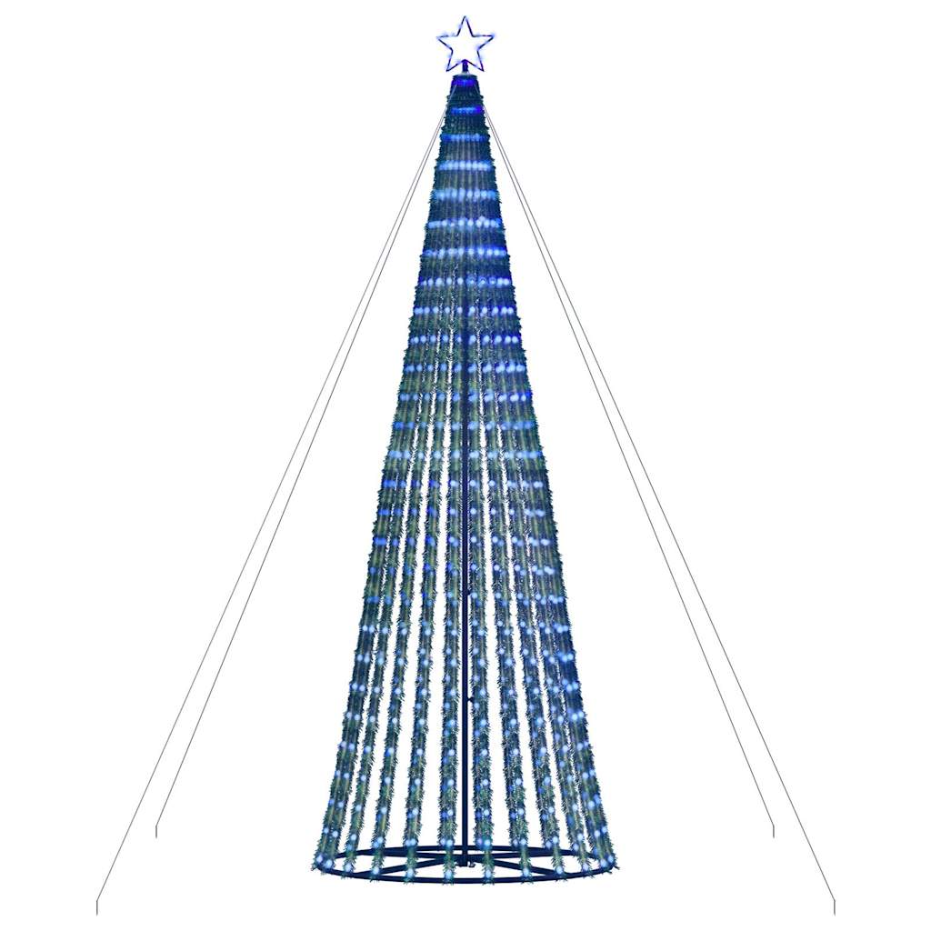 vidaXL Χριστουγεννιάτικο δέντρο LED 1028 LED μπλε 403 cm