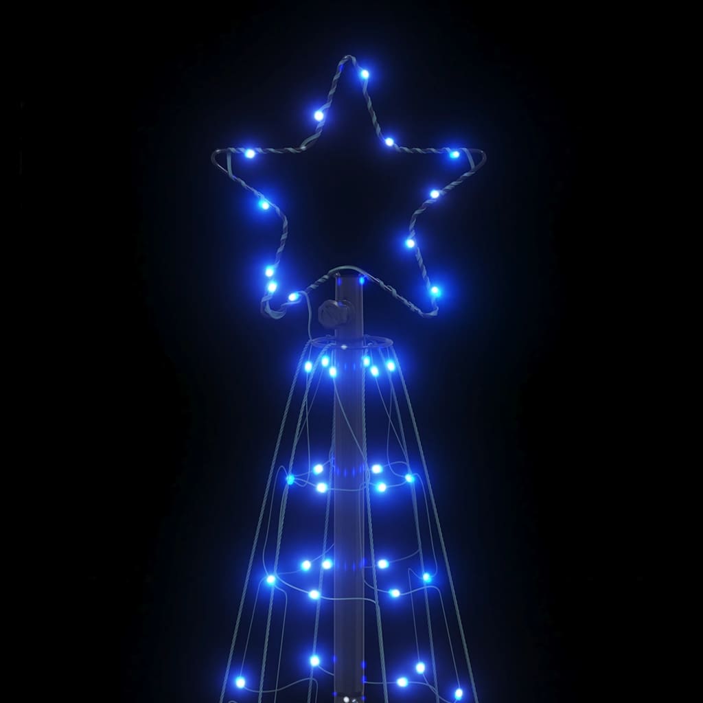 vidaXL Χριστουγεννιάτικο δέντρο LED 200 LED μπλε 182 εκ.