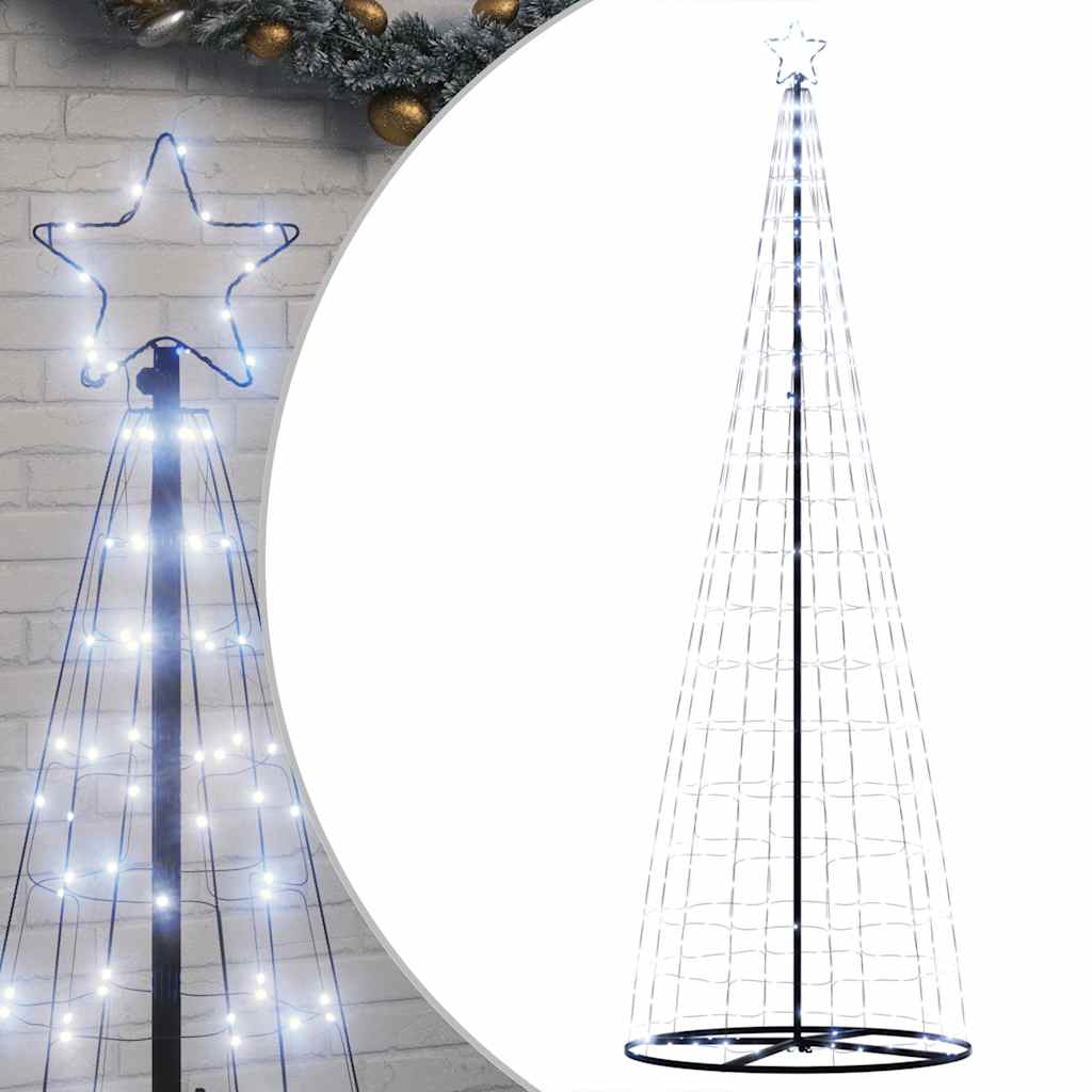 vidaXL Χριστουγεννιάτικο δέντρο LED 550 LED Cold White 304 cm