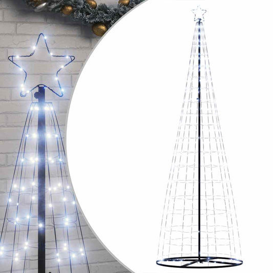vidaXL Χριστουγεννιάτικο δέντρο LED 550 LED Cold White 304 cm