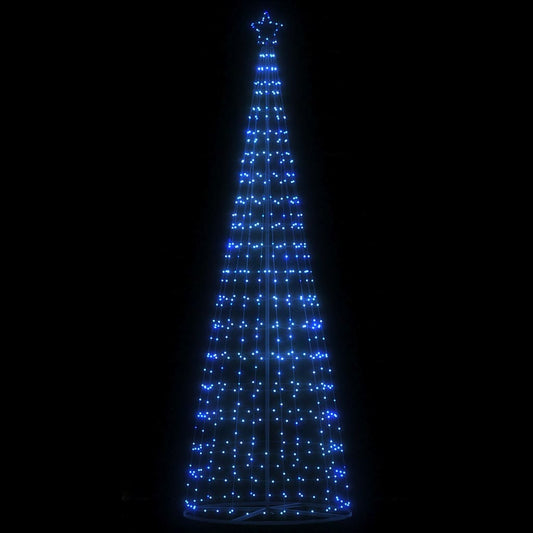 vidaXL Χριστουγεννιάτικο δέντρο LED 550 LED μπλε 300 εκ.