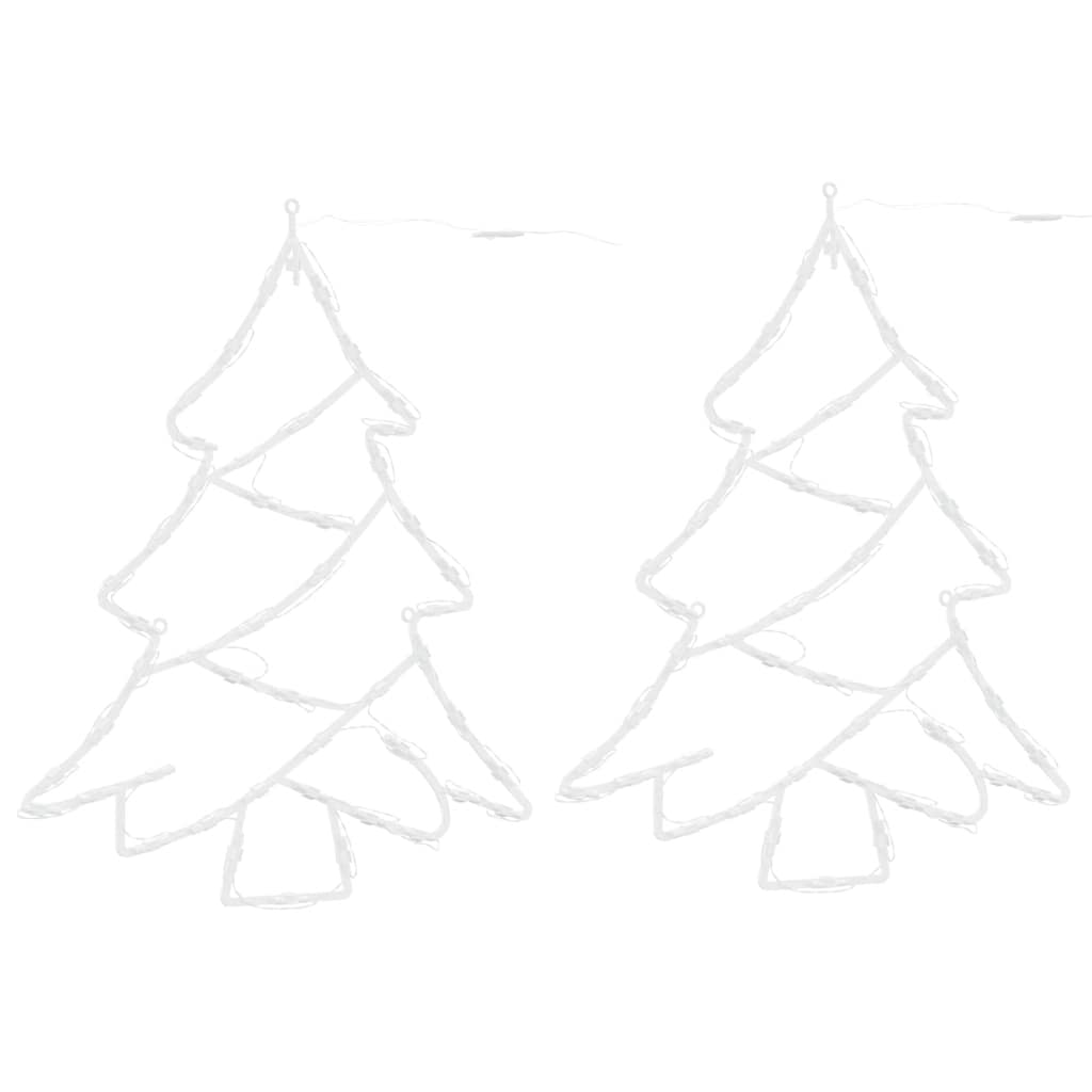 vidaXL Χριστουγεννιάτικα φώτα Χριστουγεννιάτικο δέντρο σιλουέτα