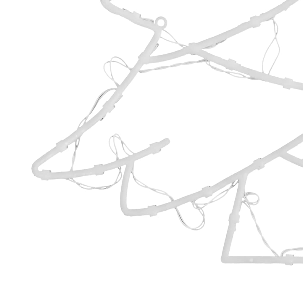 vidaXL Χριστουγεννιάτικα φώτα Χριστουγεννιάτικο δέντρο σιλουέτα