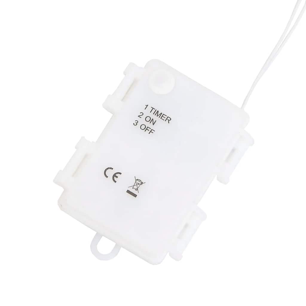 vidaXL Χριστουγεννιάτικα φώτα χιονάνθρωπος σιλουέτα 2 τεμάχια 35 LED