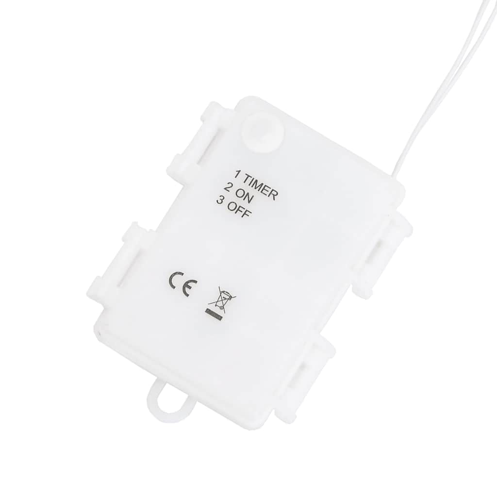 vidaXL Χριστουγεννιάτικα φώτα Αγγέλου σιλουέτα 2 τεμάχια 50 LED