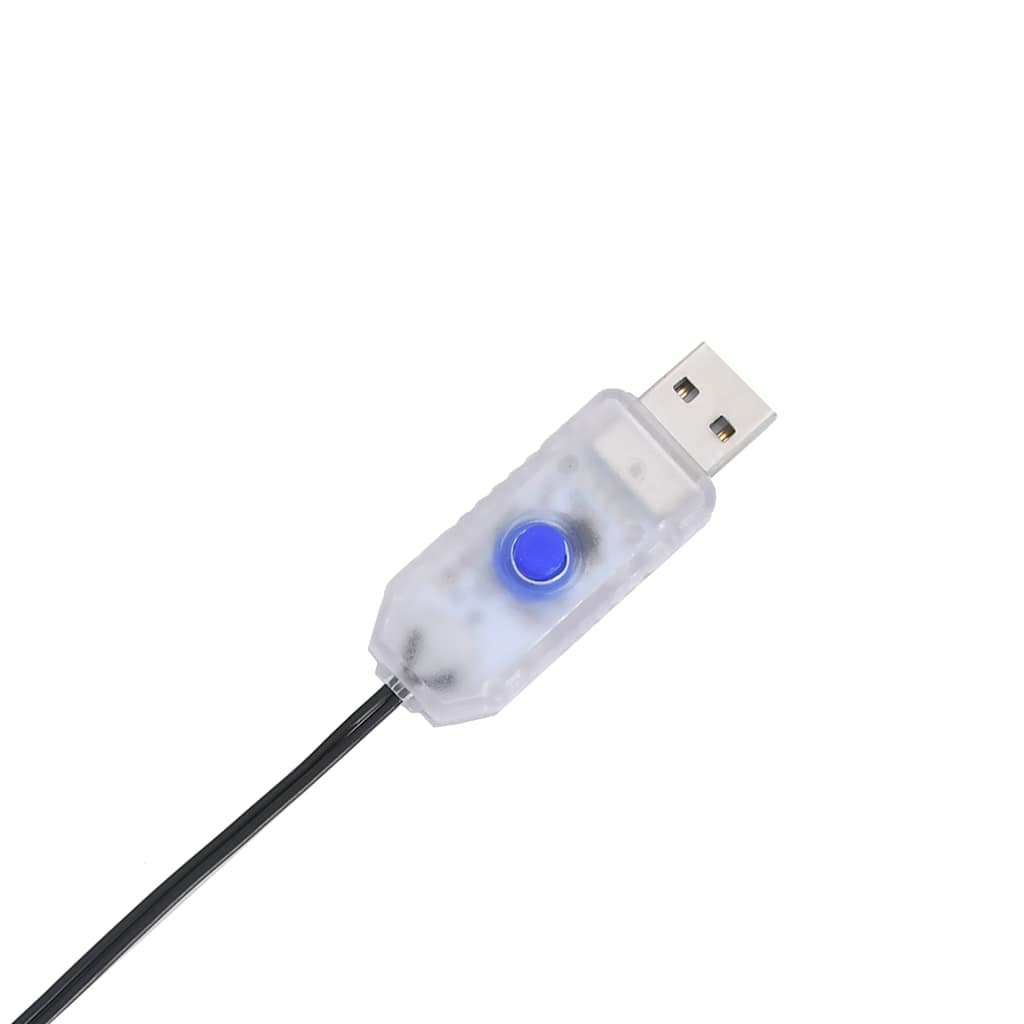 vidaXL Χριστουγεννιάτικα Φωτάκια Shooting Star Silhouette 80 LED