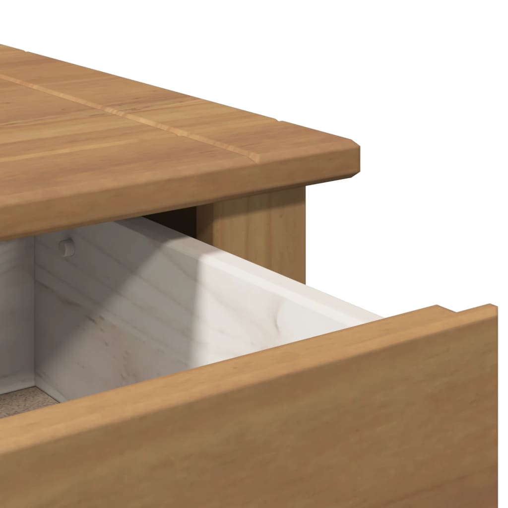 vidaXL Κομοδίνο Panama 46x40x57 εκ. από Μασίφ Ξύλο Πεύκου