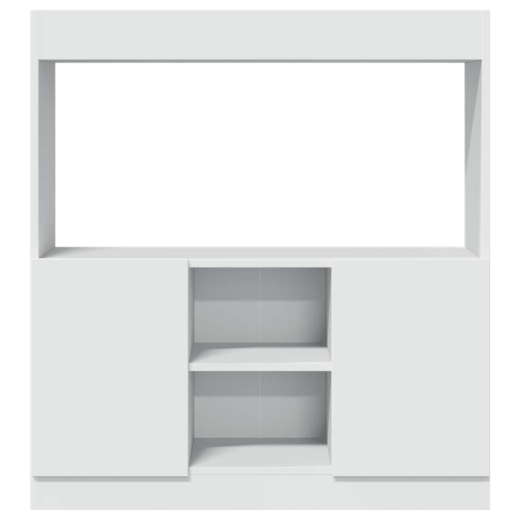 vidaXL Ντουλάπι Λευκό 92 x 33 x 100 εκ. από Επεξεργασμένο Ξύλο