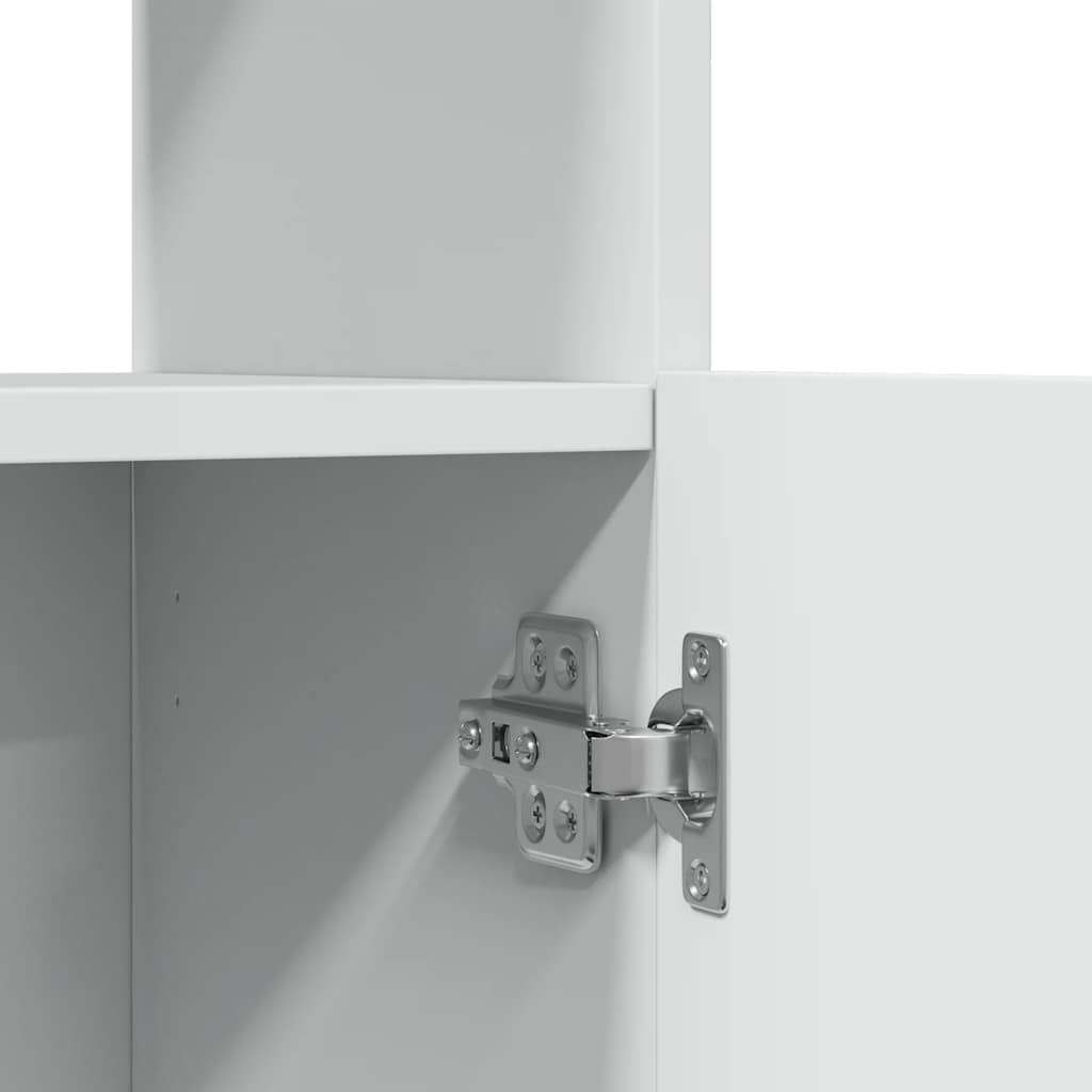 vidaXL Ντουλάπι Λευκό 92 x 33 x 100 εκ. από Επεξεργασμένο Ξύλο