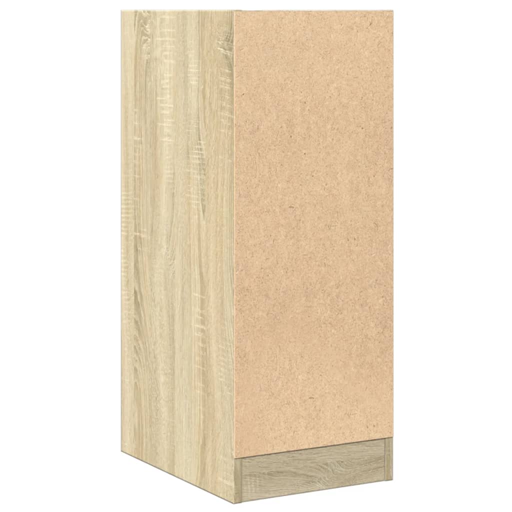vidaXL Συρταριέρα Γενικής Χρήσης Sonoma Δρυς 30x41x77,5 εκ Επεξ. Ξύλο