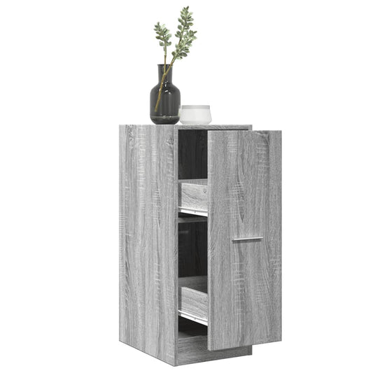 vidaXL Συρταριέρα Γενικής Χρήσης Γκρι Sonoma 30x41x77,5 εκ. Επεξ. Ξύλο