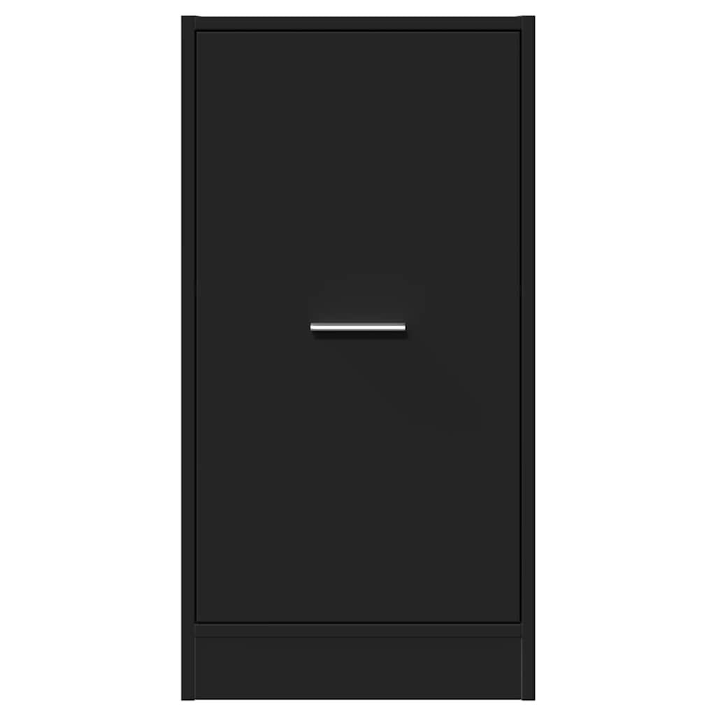 vidaXL Συρταριέρα Γενικής Χρήσης Μαύρο 40x41x77,5 εκ. Επεξ. Ξύλο