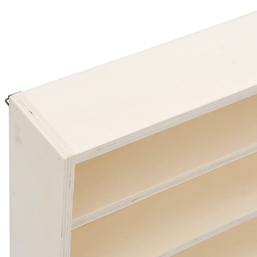 vidaXL Ξύλινη συλλεκτική προθήκη με 6 ράφια 80x8,5x55 εκ.