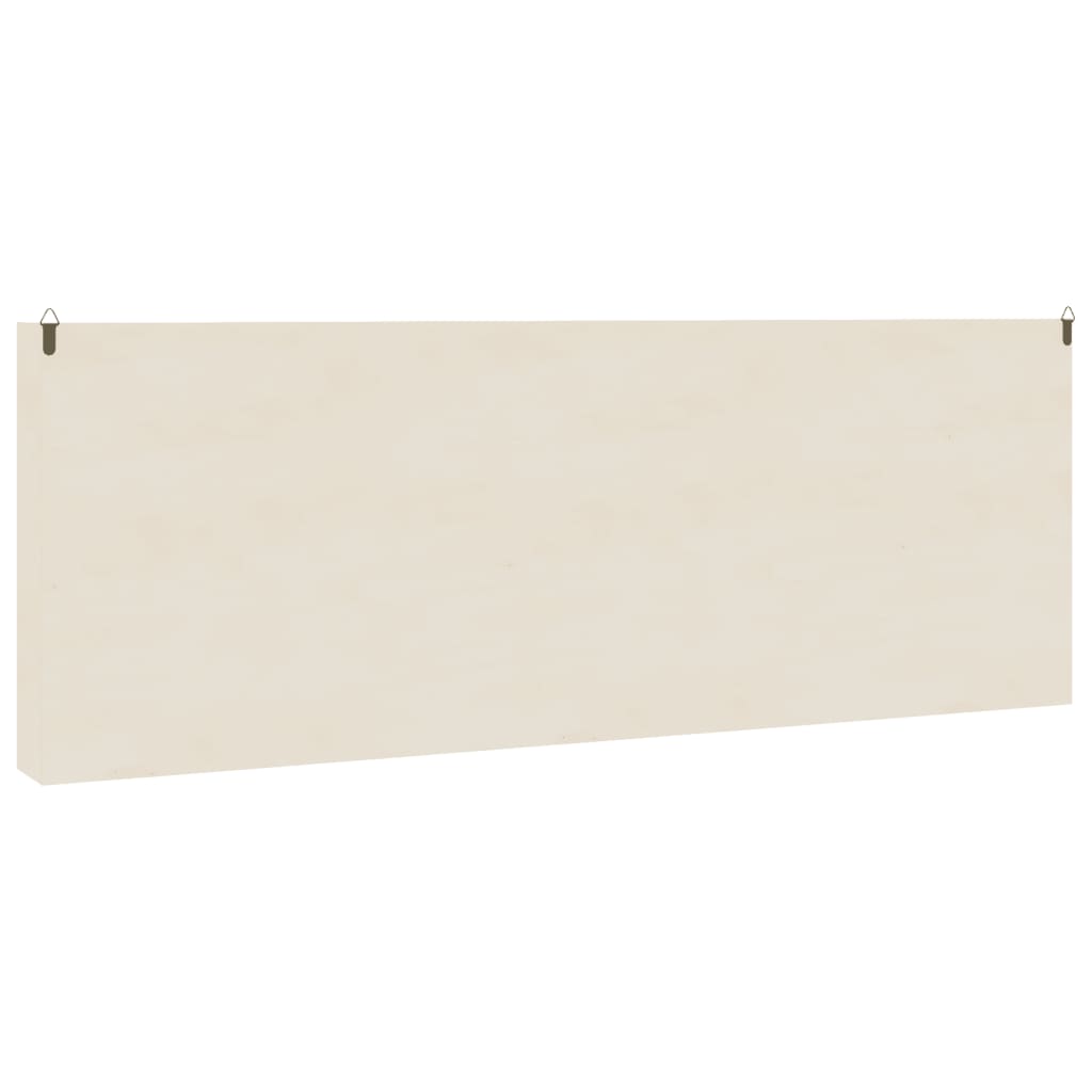 vidaXL Ξύλινη συλλεκτική βιτρίνα με πόρτες 100x8,5x37 εκ.