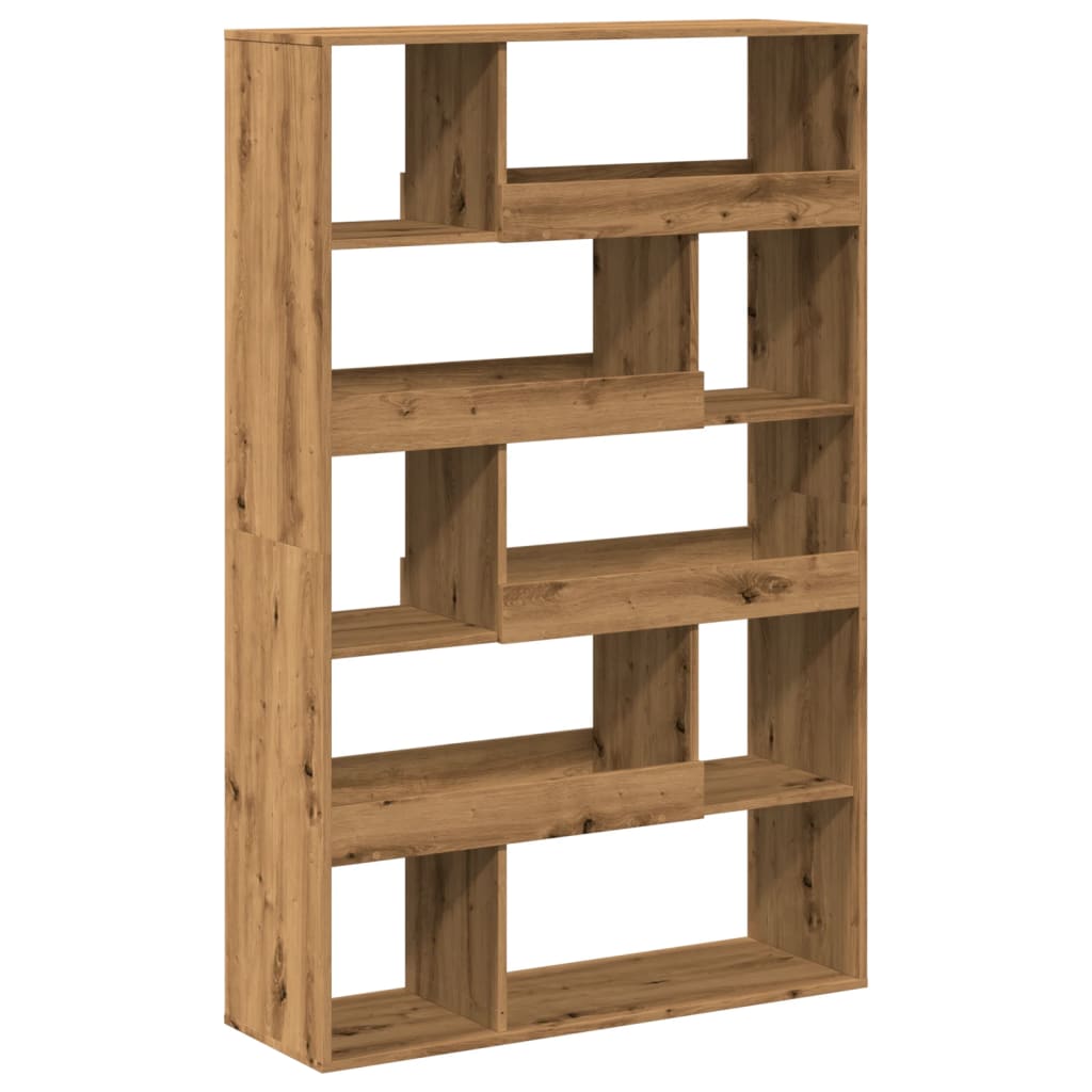 vidaXL Βιβλιοθήκη Αρτισιανή Δρυς 100x33x156,5εκ από Επεξεργασμένο Ξύλο