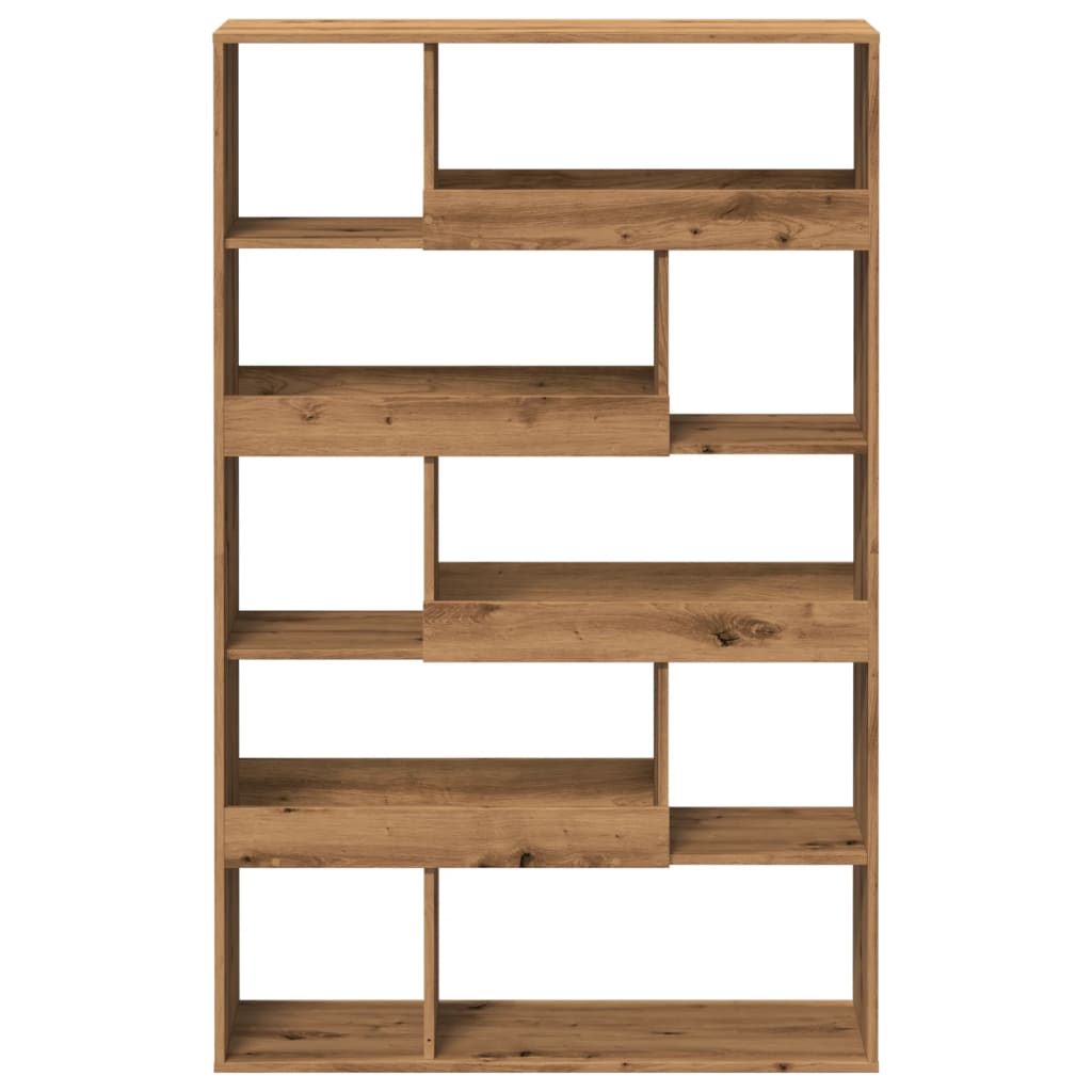 vidaXL Βιβλιοθήκη Αρτισιανή Δρυς 100x33x156,5εκ από Επεξεργασμένο Ξύλο