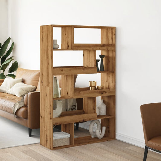 vidaXL Βιβλιοθήκη Αρτισιανή Δρυς 100x33x156,5εκ από Επεξεργασμένο Ξύλο