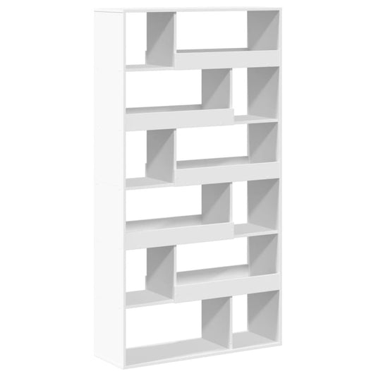 vidaXL Βιβλιοθήκη Λευκή 100x33x187,5 εκ. Επεξ. Ξύλο