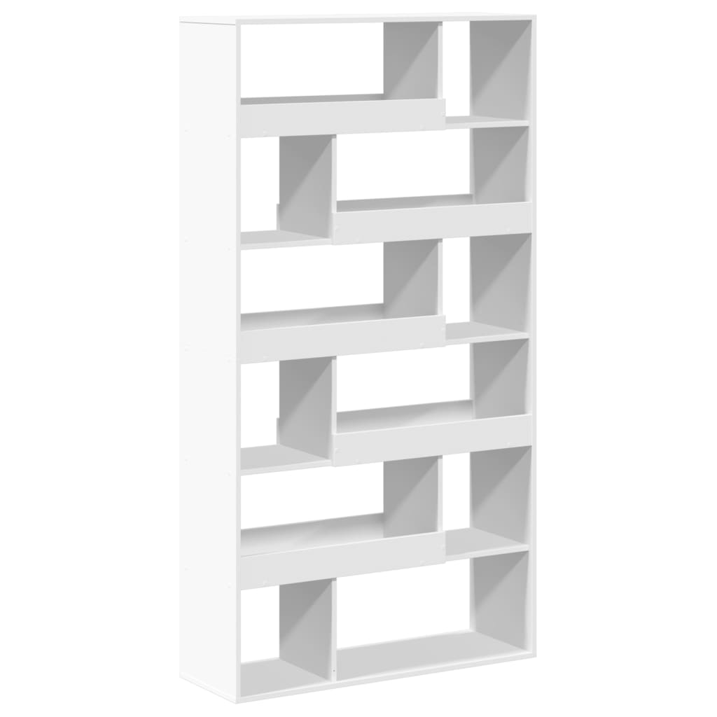 vidaXL Βιβλιοθήκη Λευκή 100x33x187,5 εκ. Επεξ. Ξύλο
