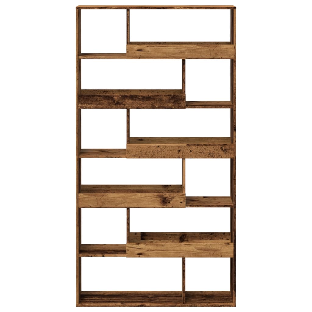 vidaXL Βιβλιοθήκη Όψη Παλαιού Ξύλου 100x33x187,5εκ. Επεξεργασμένο Ξύλο