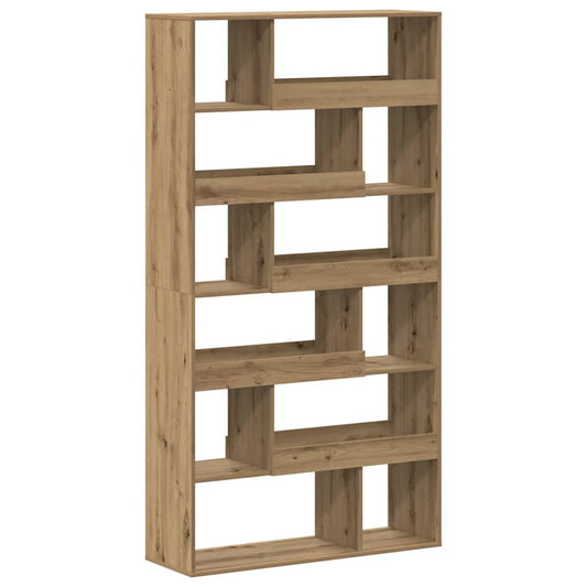 vidaXL Βιβλιοθήκη Αρτισιανή Δρυς 100x33x187,5εκ από Επεξεργασμένο Ξύλο