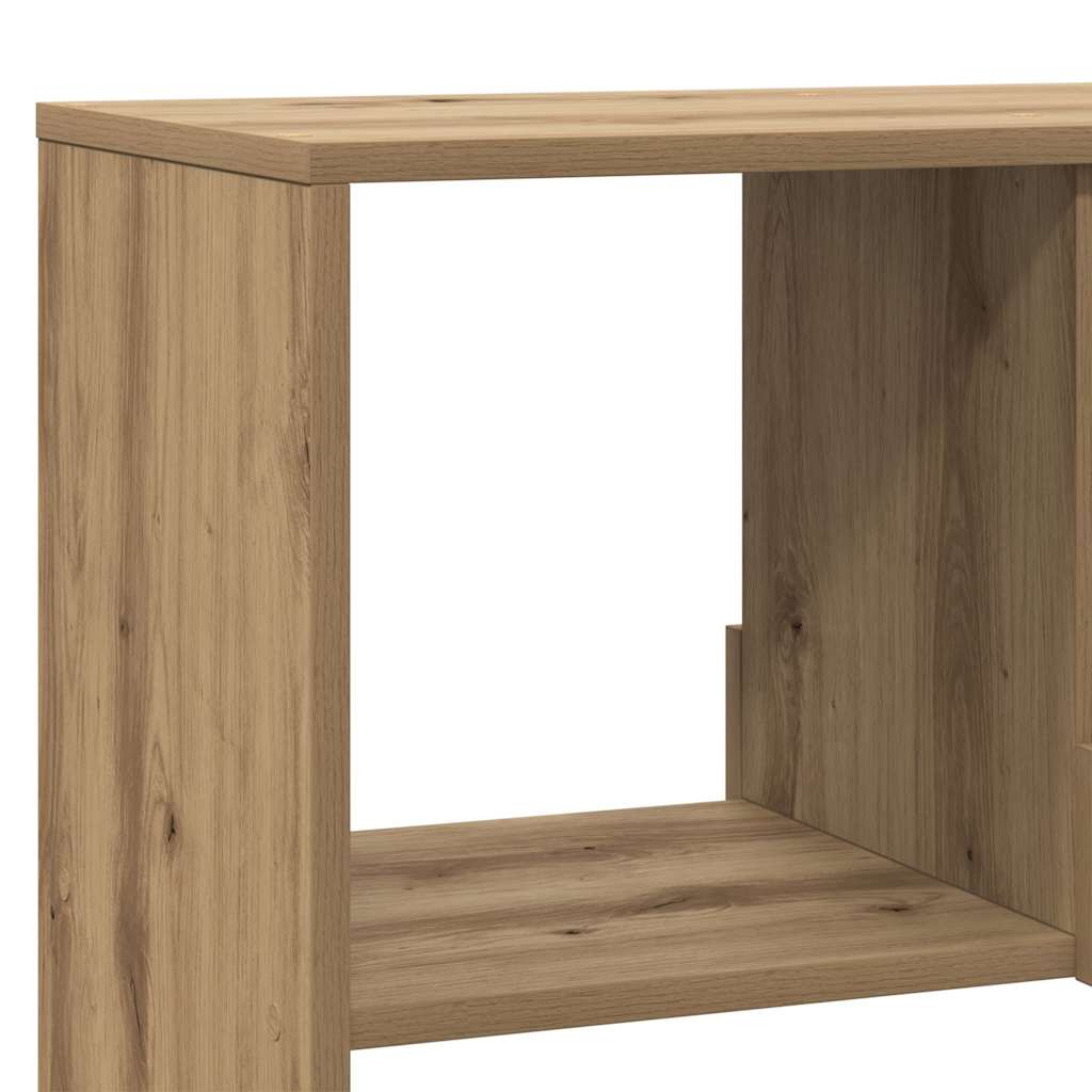 vidaXL Βιβλιοθήκη Αρτισιανή Δρυς 100x33x187,5εκ από Επεξεργασμένο Ξύλο