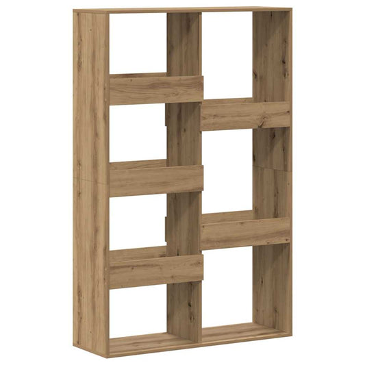 vidaXL Βιβλιοθήκη Αρτισιανή Δρυς 100x33x155,5εκ από Επεξεργασμένο Ξύλο