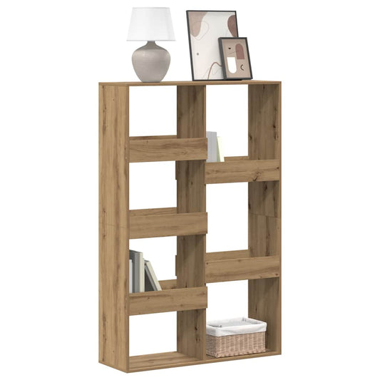 vidaXL Βιβλιοθήκη Αρτισιανή Δρυς 100x33x155,5εκ από Επεξεργασμένο Ξύλο