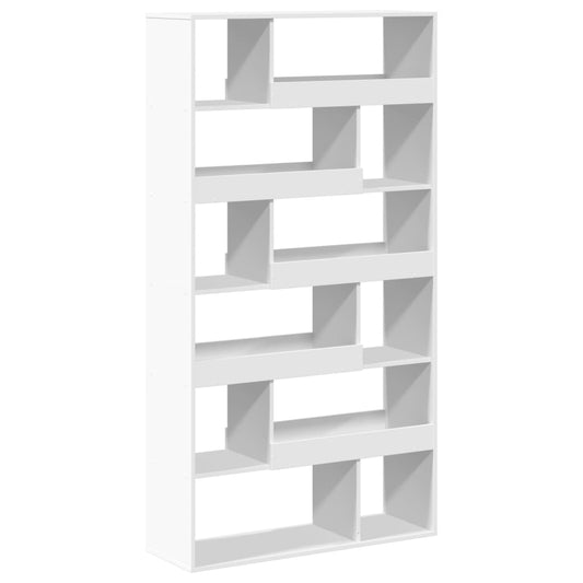 vidaXL Βιβλιοθήκη/Διαχωριστικό Χώρου Λευκό 100x33x187,5 εκ. Επεξ. Ξύλο