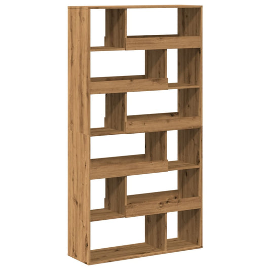 vidaXL Βιβλιοθήκη/Διαχωριστικό Χώρου Δρυς 100x33x187,5 εκ. Επεξ. Ξύλο