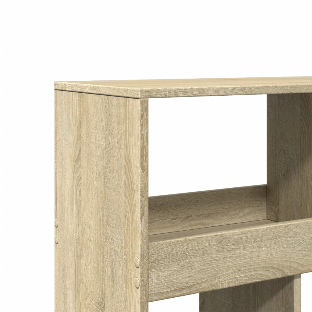 vidaXL Βιβλιοθήκη/Διαχωριστικό Χώρου Δρυς 100x33x125,5 εκ. Επεξ. Ξύλο