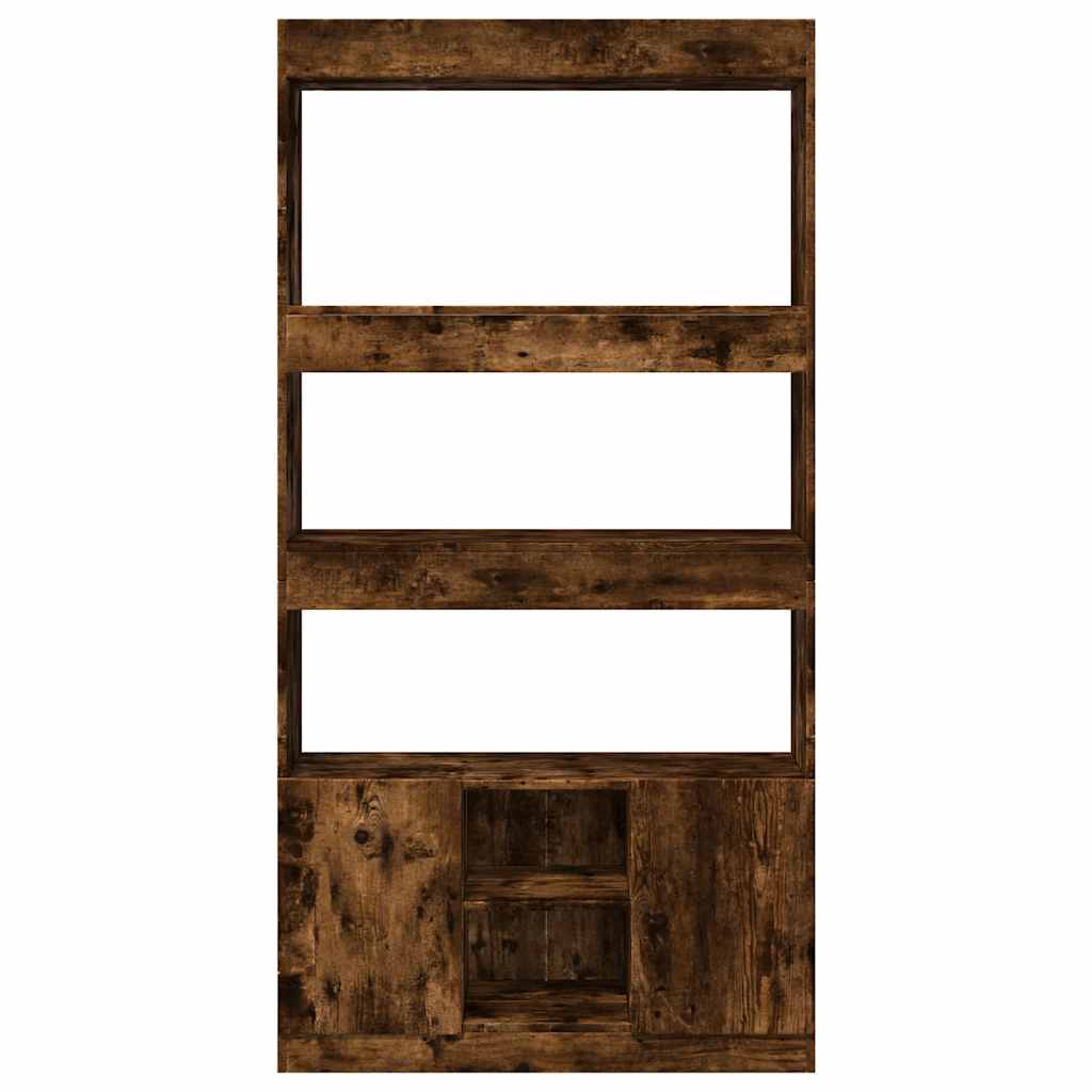 vidaXL Ντουλάπι Καπνιστή Δρυς 92x33x180εκ. από Επεξεργασμένο Ξύλο