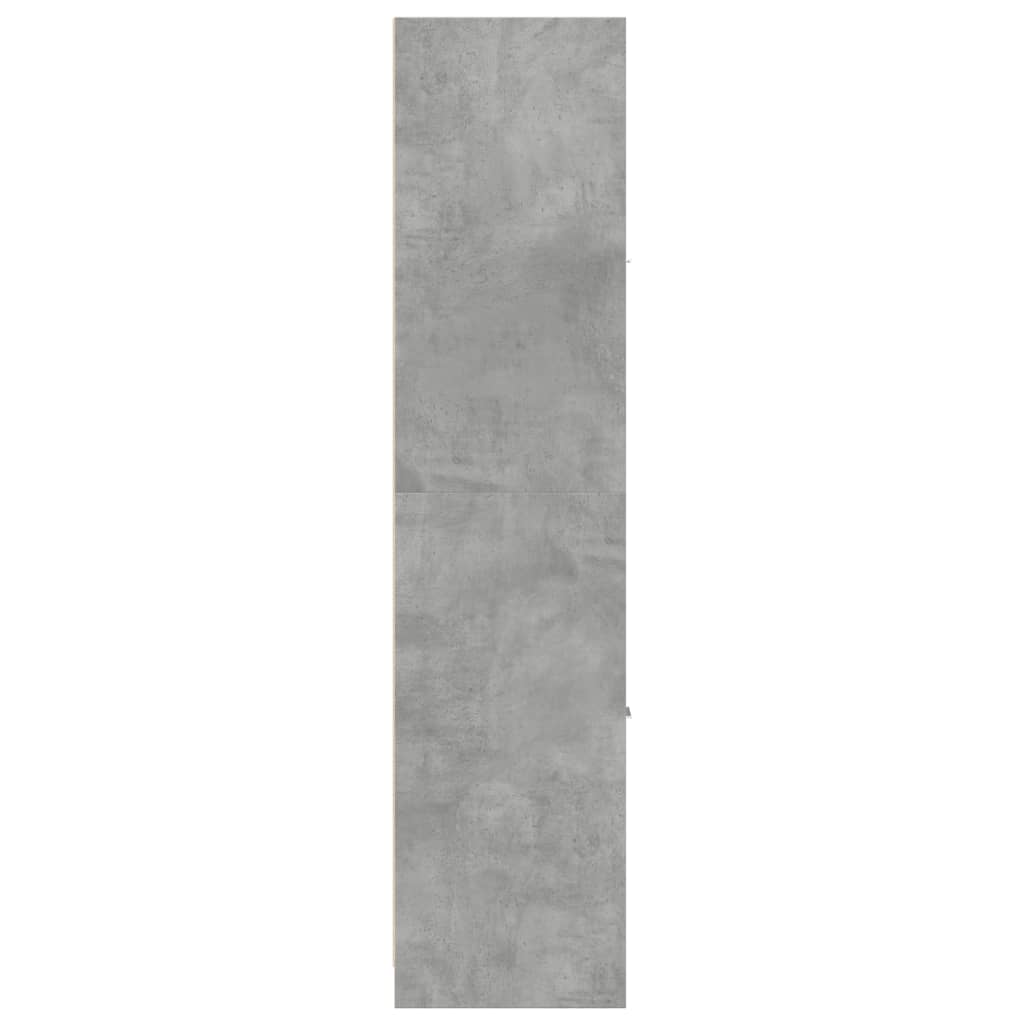 vidaXL Συρταριέρα Γενικής Χρήσης Γκρι Σκυρ.30x41x174,5 εκ. Επεξ. Ξύλο
