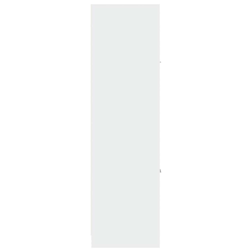 vidaXL Συρταριέρα Γενικής Χρήσης Λευκή 40 x 41 x 144,5 εκ. Επεξ. Ξύλο