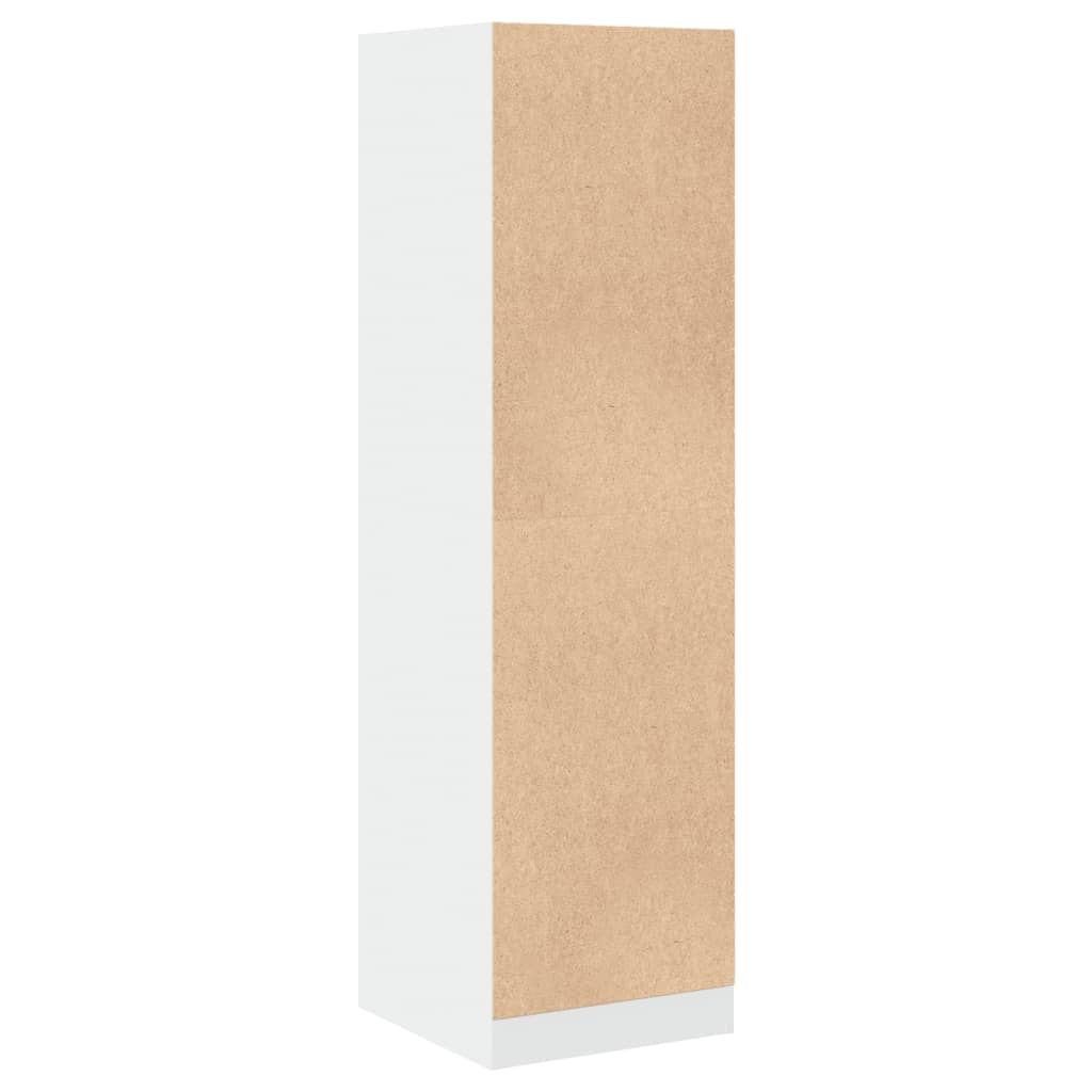 vidaXL Συρταριέρα Γενικής Χρήσης Λευκή 40 x 41 x 144,5 εκ. Επεξ. Ξύλο