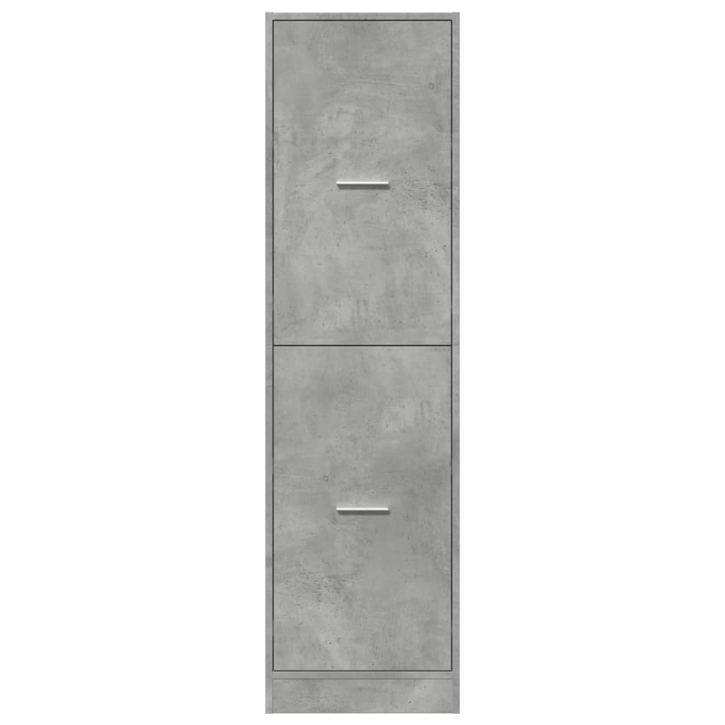 vidaXL Συρταριέρα Γενικής Χρήσης Γκρι Σκυρ.40x41x144,5 εκ. Επεξ. Ξύλο
