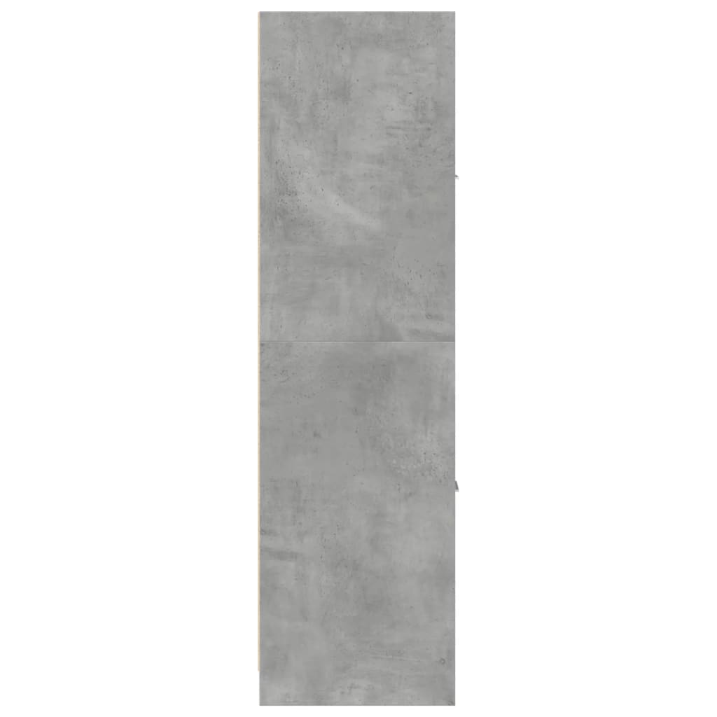 vidaXL Συρταριέρα Γενικής Χρήσης Γκρι Σκυρ.40x41x144,5 εκ. Επεξ. Ξύλο