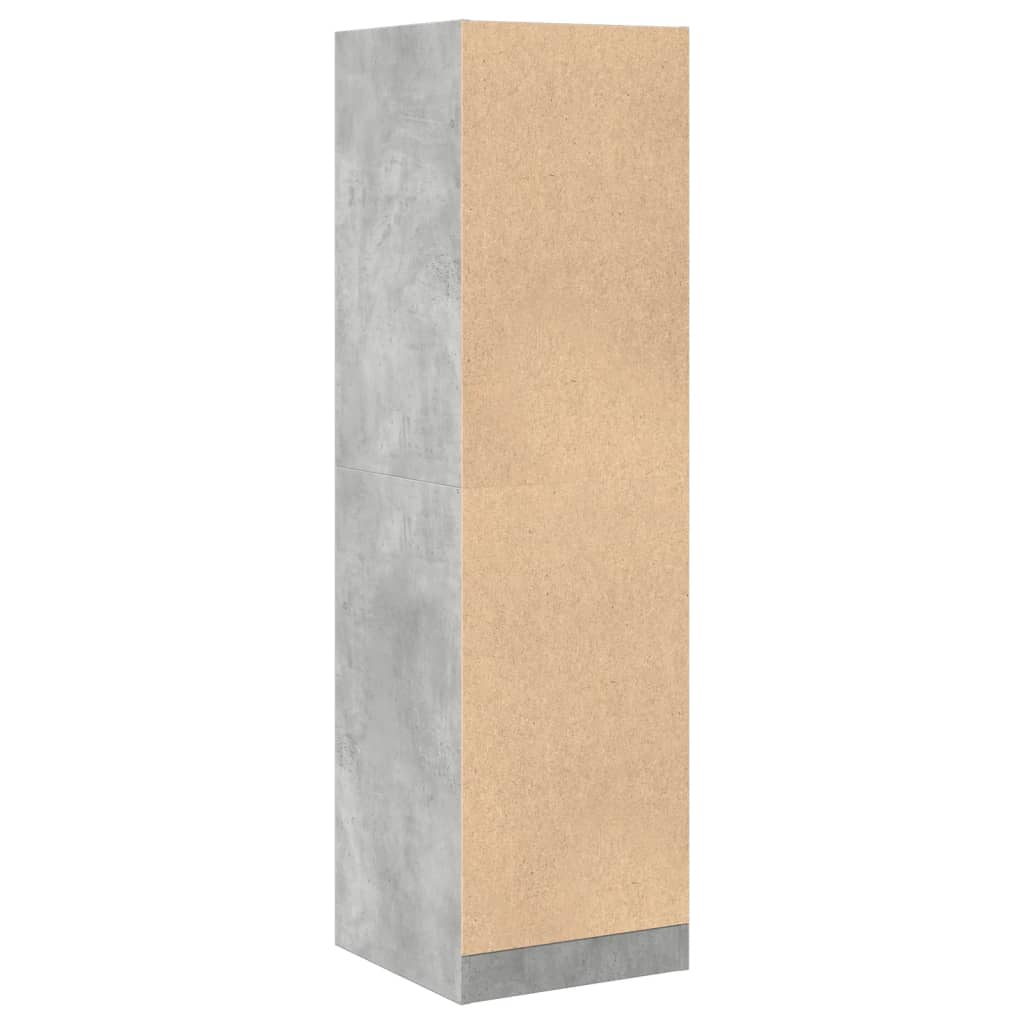vidaXL Συρταριέρα Γενικής Χρήσης Γκρι Σκυρ.40x41x144,5 εκ. Επεξ. Ξύλο