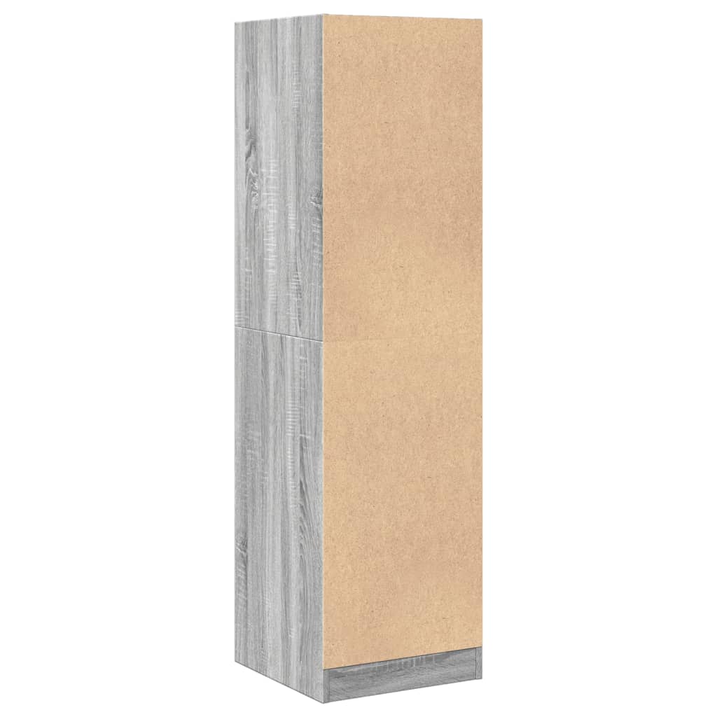 vidaXL Συρταριέρα Γενικής Χρήσης Γκρι Sonoma 40x41x144,5 εκ.Επεξ. Ξύλο