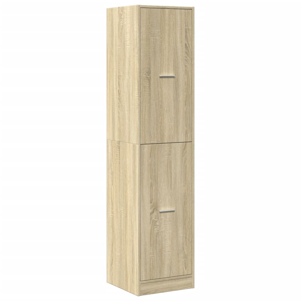 vidaXL Συρταριέρα Γενικής Χρήσης Sonoma Δρυς 30x41x174,5εκ Επεξ. Ξύλο