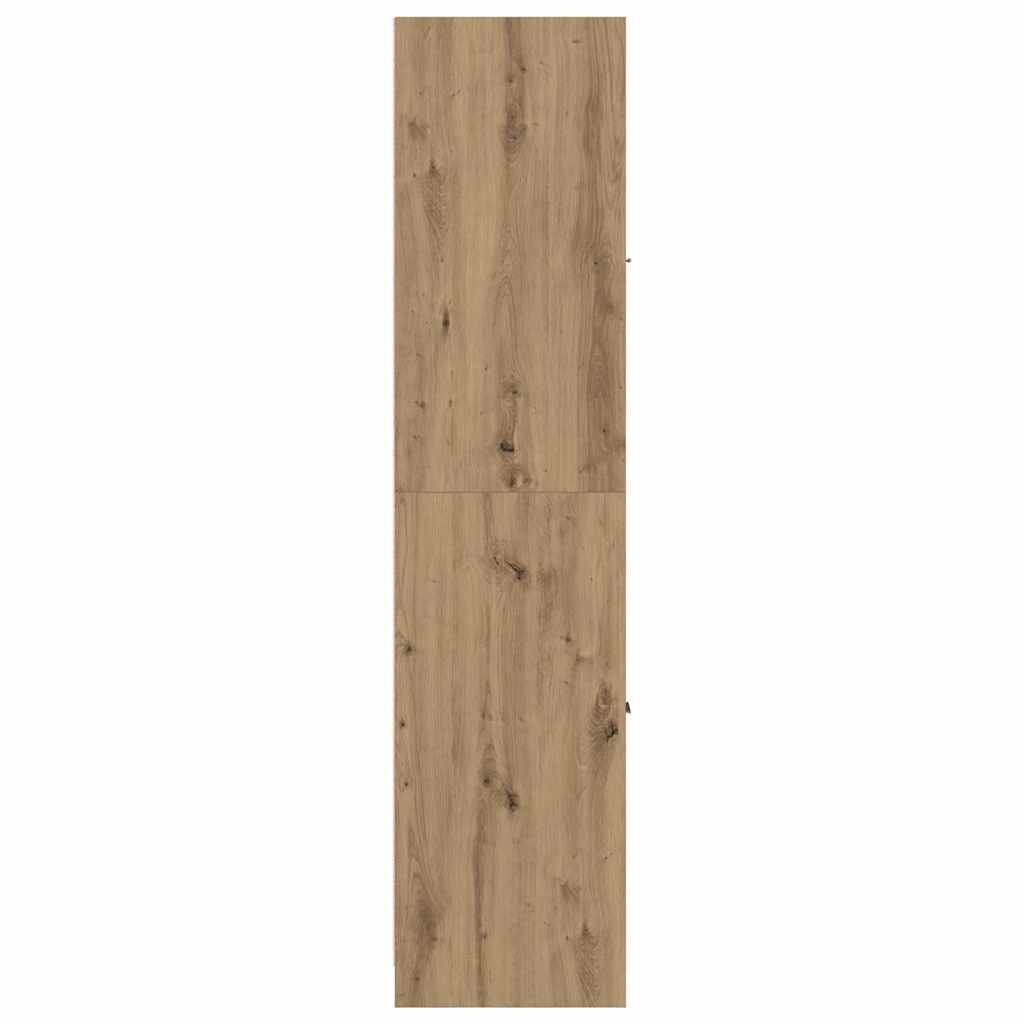 vidaXL Συρταριέρα Γενικής Χρήσης Αρτισιανή Δρυς Επεξ. Ξύλο