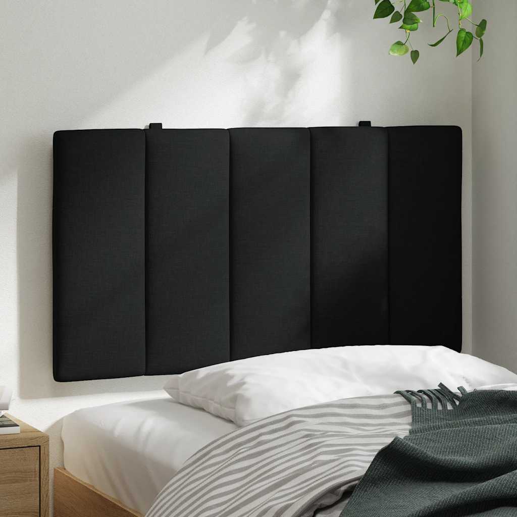 vidaXL Μαξιλάρι για Κεφαλάρι Μαύρο 80 εκ. Υφασμάτινο