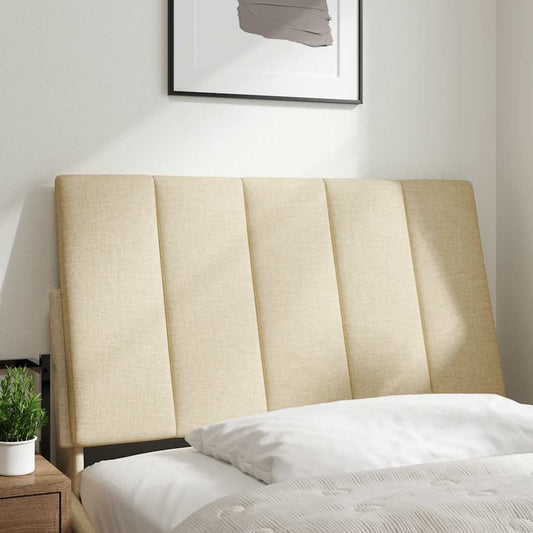 vidaXL Μαξιλάρι για Κεφαλάρι Hanko Κρεμ 90 εκ. Υφασμάτινο