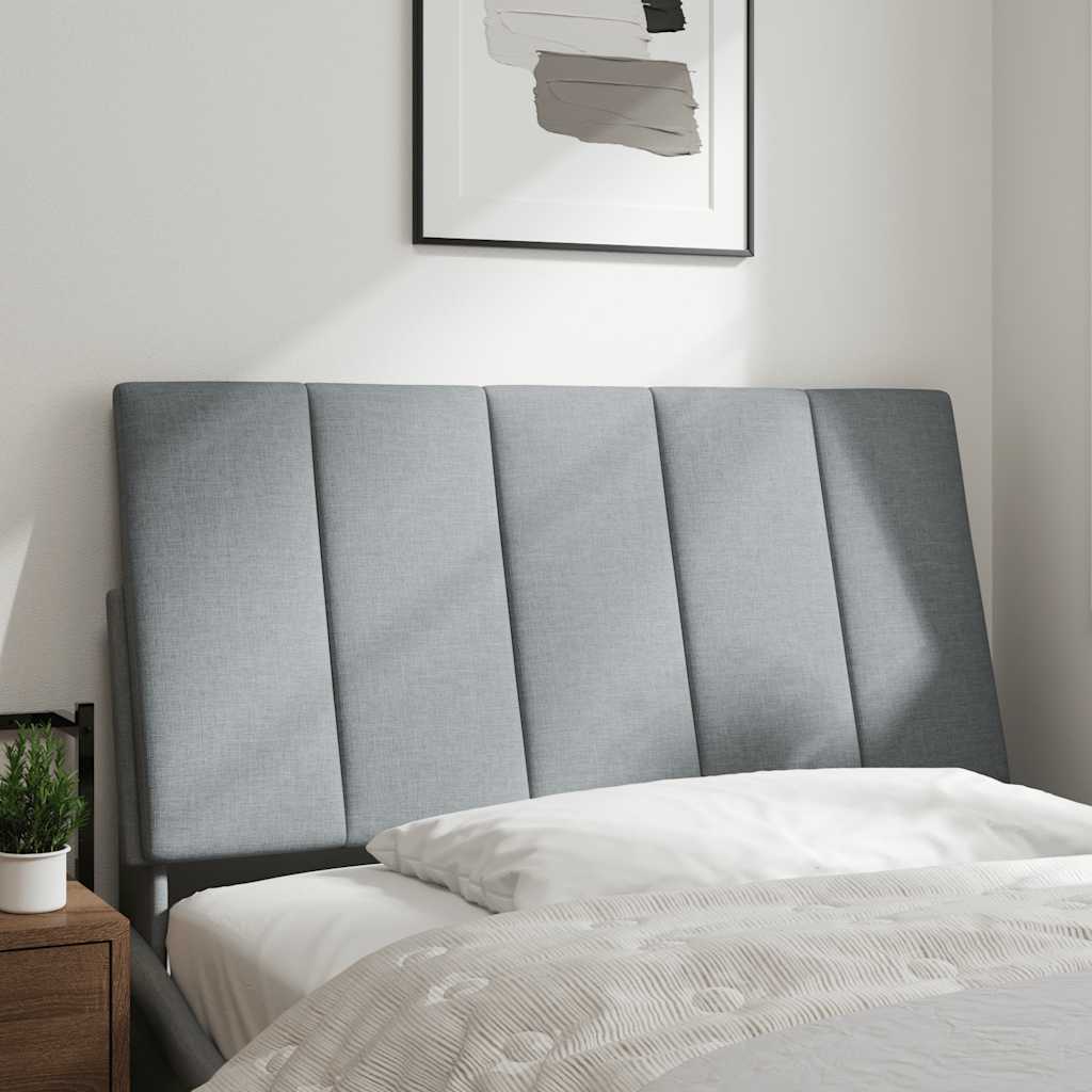 vidaXL Μαξιλάρι για Κεφαλάρι Hanko Ανοιχτό Γκρι 100 εκ. Υφασμάτινο