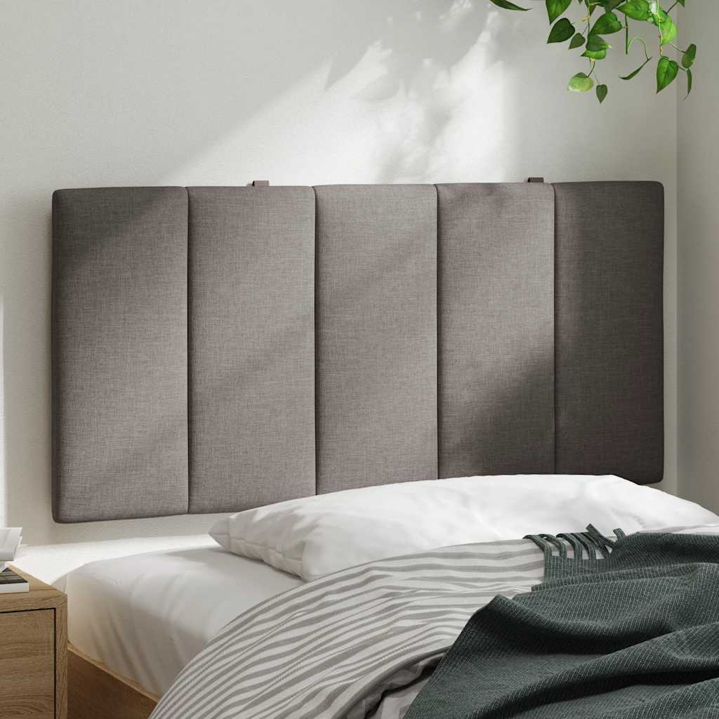 vidaXL Μαξιλάρι για Κεφαλάρι Hanko Taupe 100 εκ. Υφασμάτινο