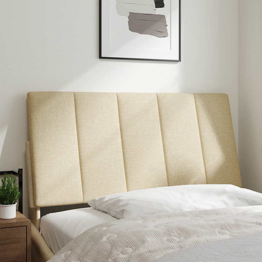 vidaXL Μαξιλάρι για Κεφαλάρι Hanko Κρεμ 100 εκ. Υφασμάτινο